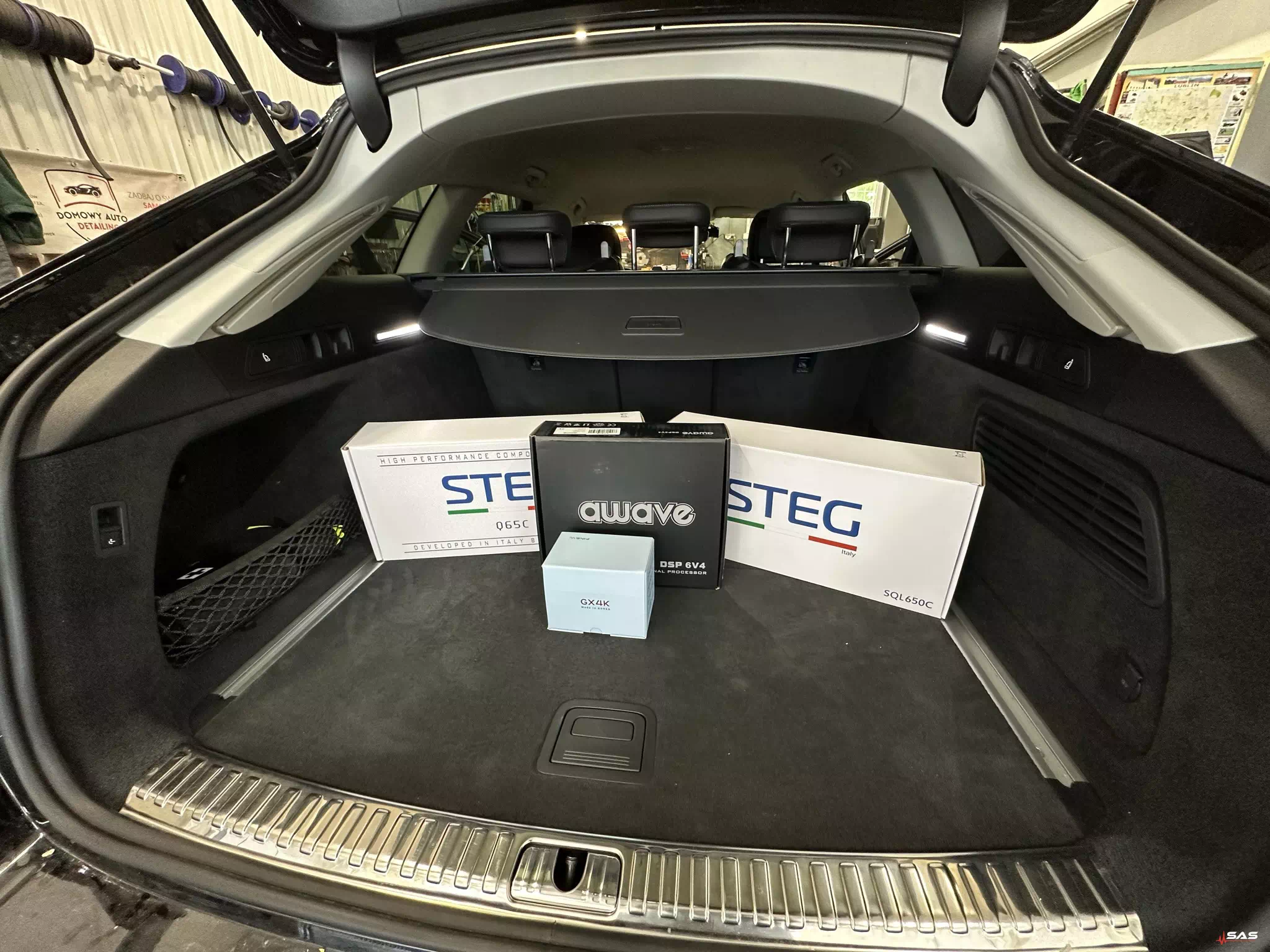 Audi A6C8 Upgrade car audio , wygłuszenie oraz montaż wideorejestratorów jazdy FineVu
