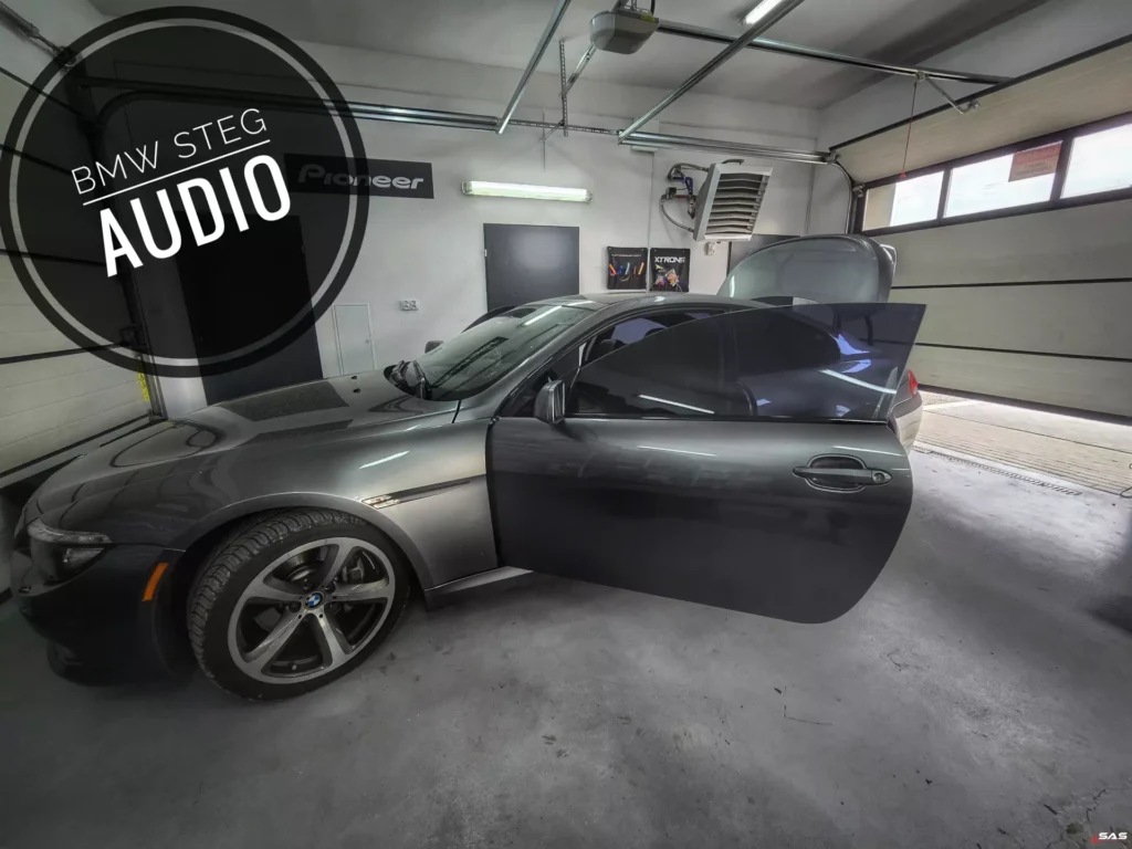 Car audio w BMW E63 Coupe – system hi-end z głośnikami Steg i procesorem DSP Awave 8.1