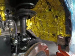 Wykończenie przy progu – efekt po wygłuszeniu