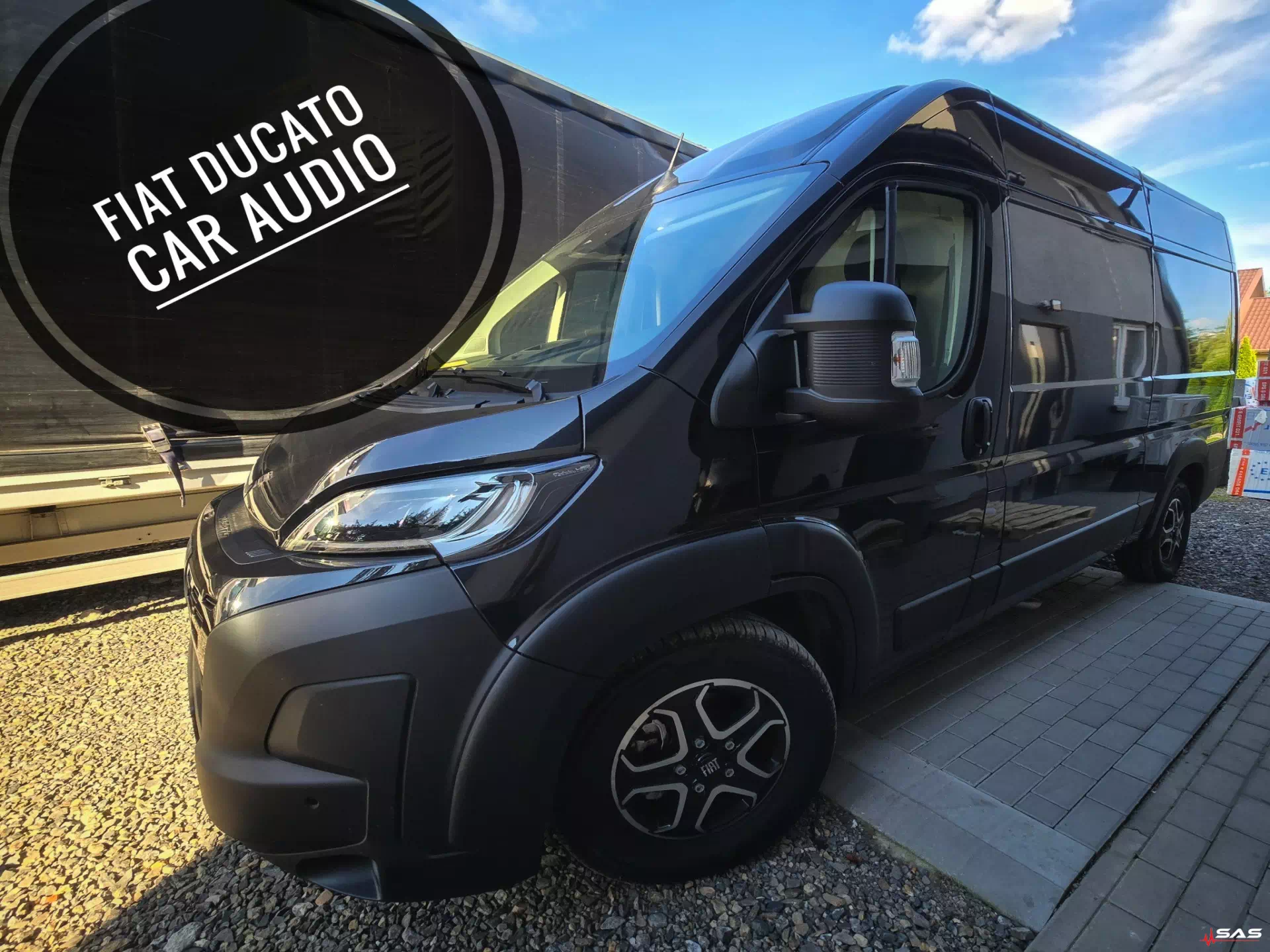 Fiat Ducato – upgrade fabrycznego nagłośnienia | system aktywny car audio bez subwoofera