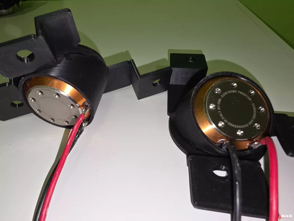 ESB Audio 5.028 – rear tweeter Mercedes W222 Mercedes S-Class W222 ESB Audio 5.028 rear tweeter installation