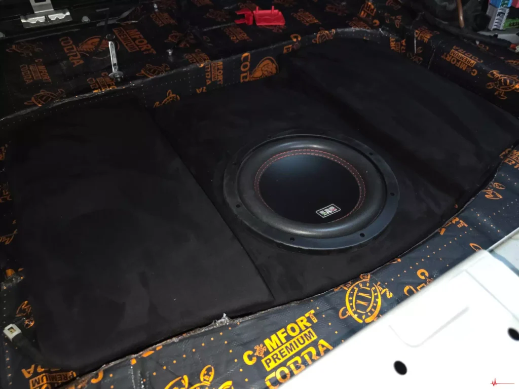 Mercedes S-Class W222 subwoofer grille ESB Audio