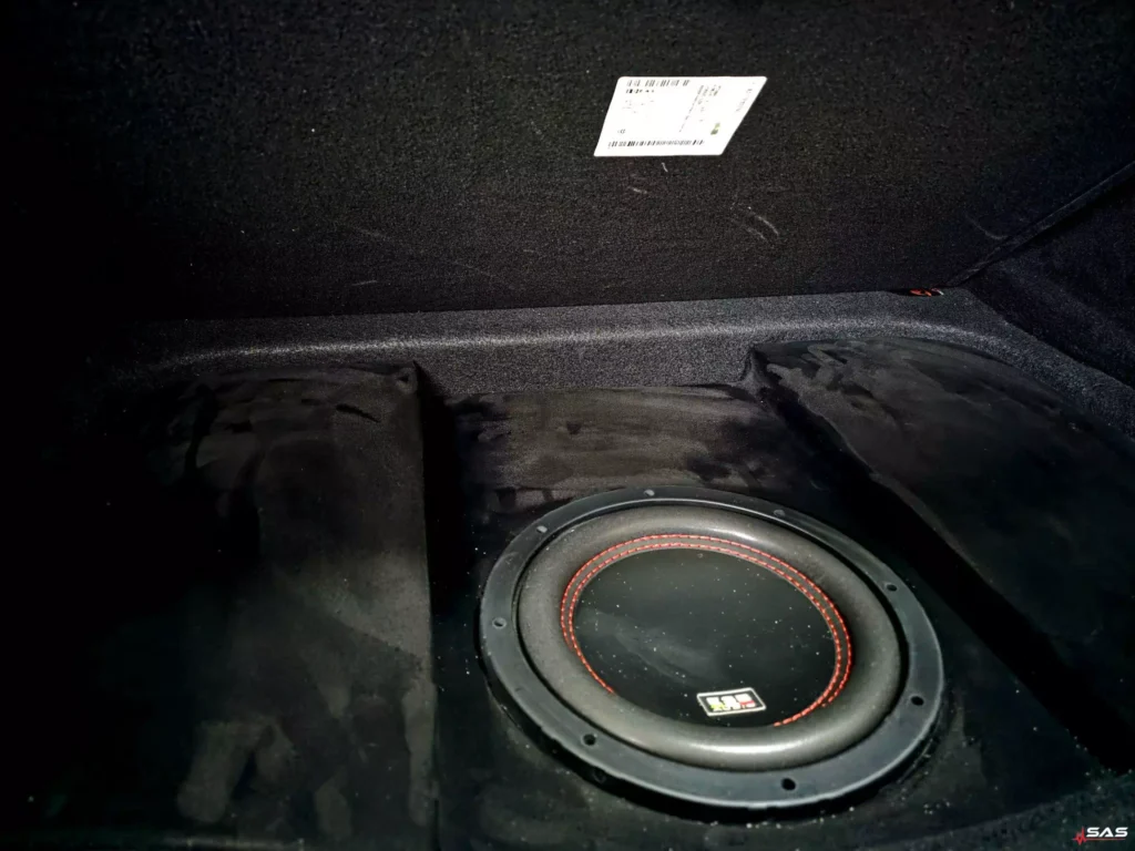 Mercedes S-Class W222 trunk soundproofing Comfort Mat final stage