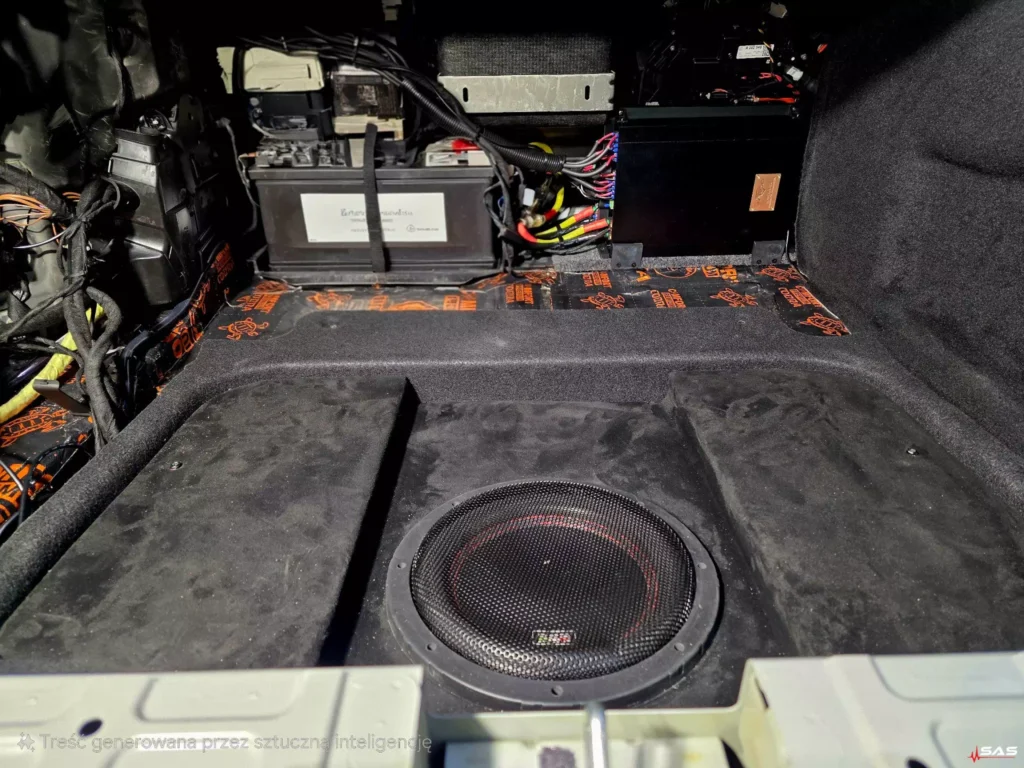 Mercedes S-Class W222 ESB Audio 3.10D4 subwoofer final view