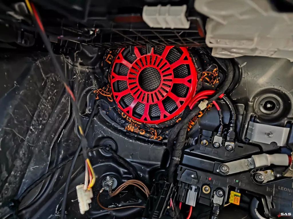 Mercedes S-Klasa W222 – hi-end car audio ESB Zapco | Sound Audio System Lublin