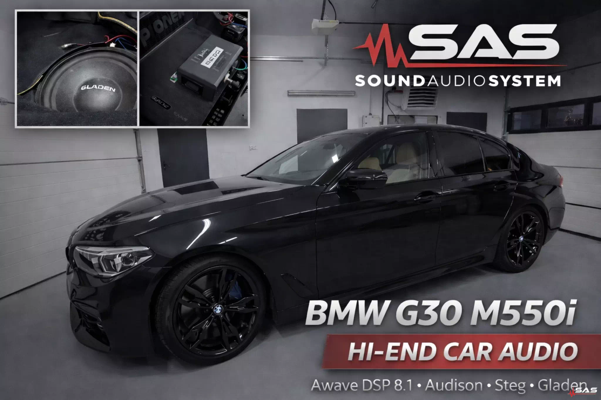 BMW G30 550i (M550i) – hi-end car audio | Sound Audio System Lublin