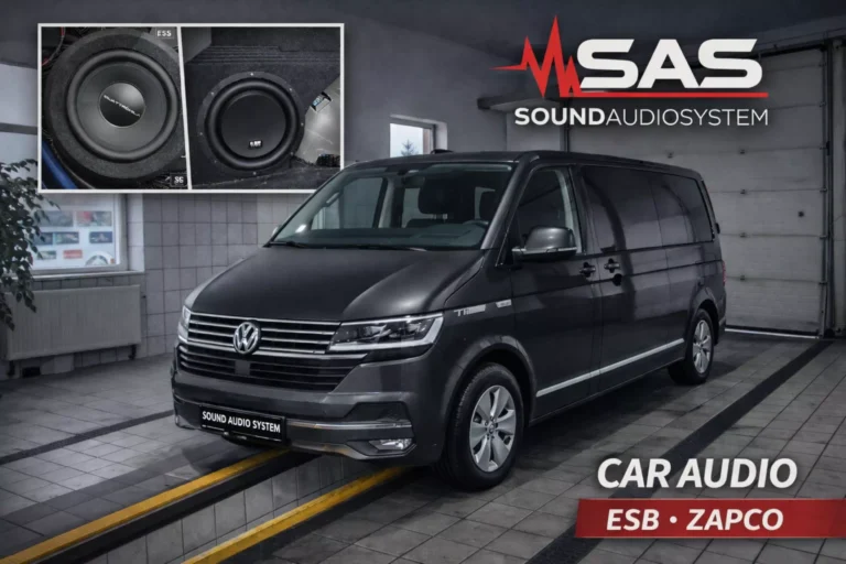 Volkswagen T6.1 Caravelle – jak poprawiliśmy nagłośnienie i wyciszyliśmy auto