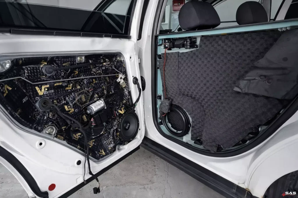 Okablowanie car audio Passat B5