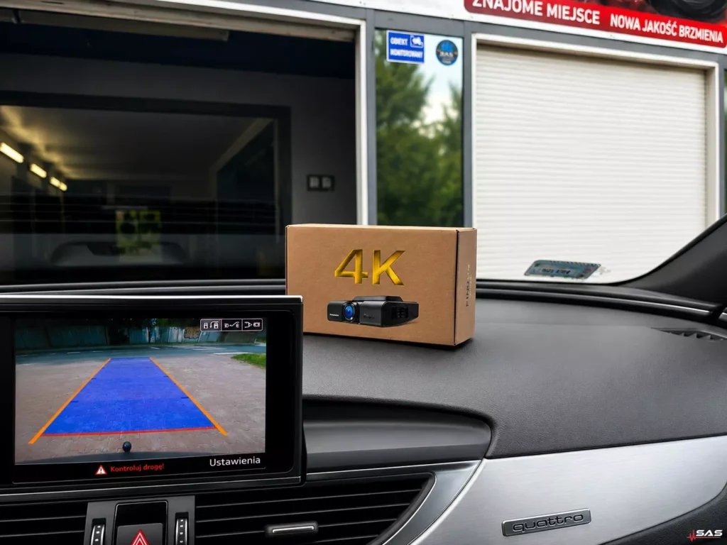 FineVu GX-1100 4K package and dash cam video preview