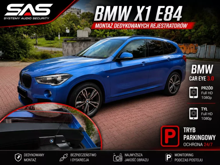 BMW X1 E84 – BMW Advanced Car Eye 3.0 Pro Front & Rear Dash Cam Installation