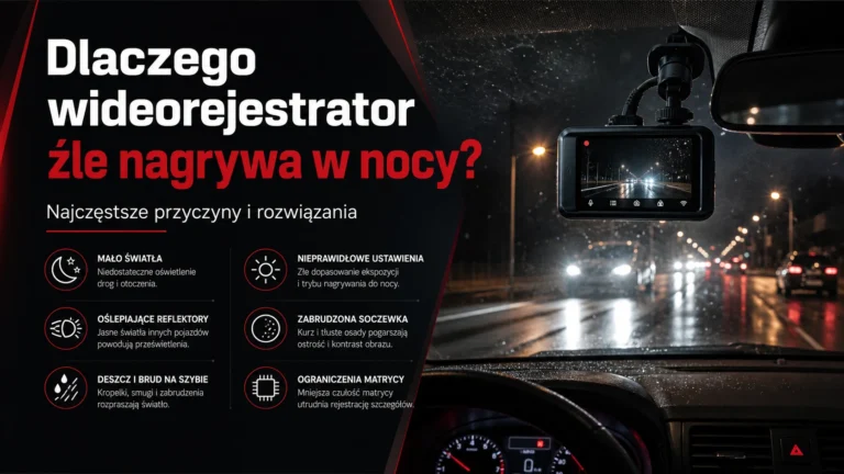 Why Does a Dash Cam Record Poorly at Night? Causes and Fixes
