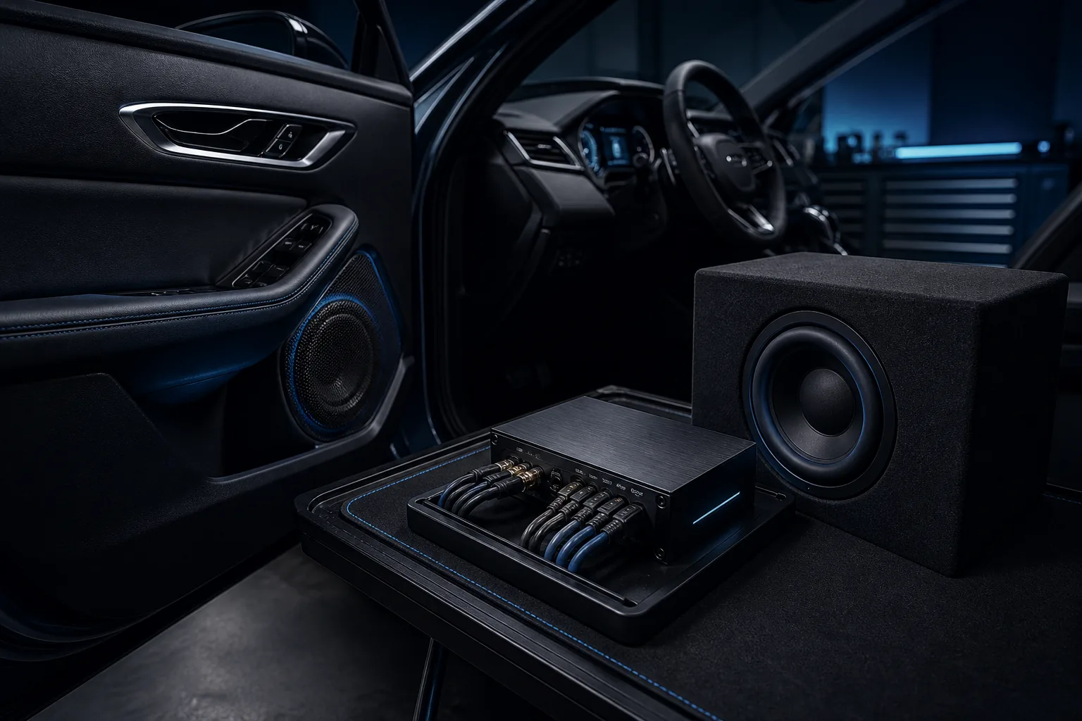 Kolejność modernizacji car audio: głośniki, wzmacniacz DSP i subwoofer
