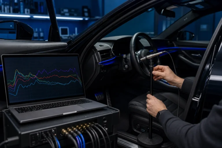 Strojenie car audio krok po kroku — co mierzy instalator?