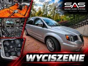 Wyciszenie podłogi oraz elementów karoserii w samochodzie Chrysler Town & Country